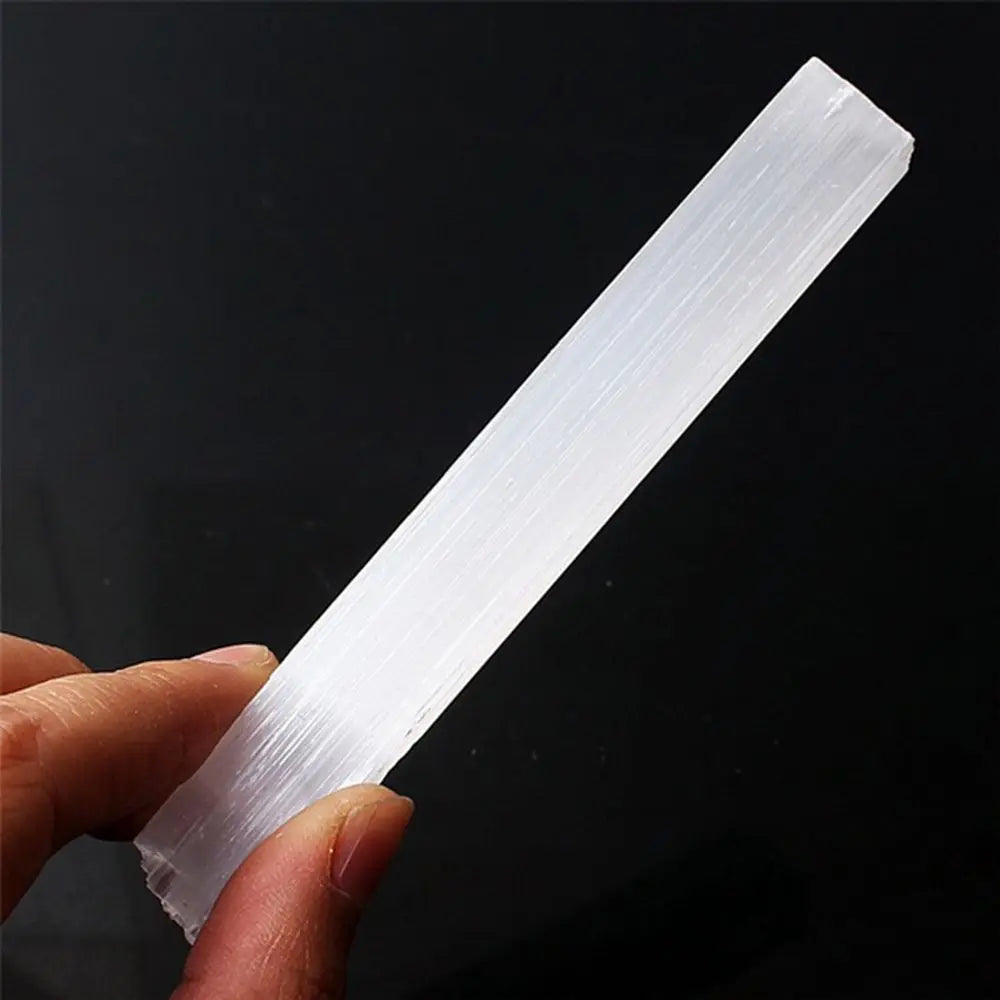 Irregular Shape Mineral Specimen Reiki Energy Healing Stone Crystal Quartz Natural Gypsum Sticks White Selenite Wand