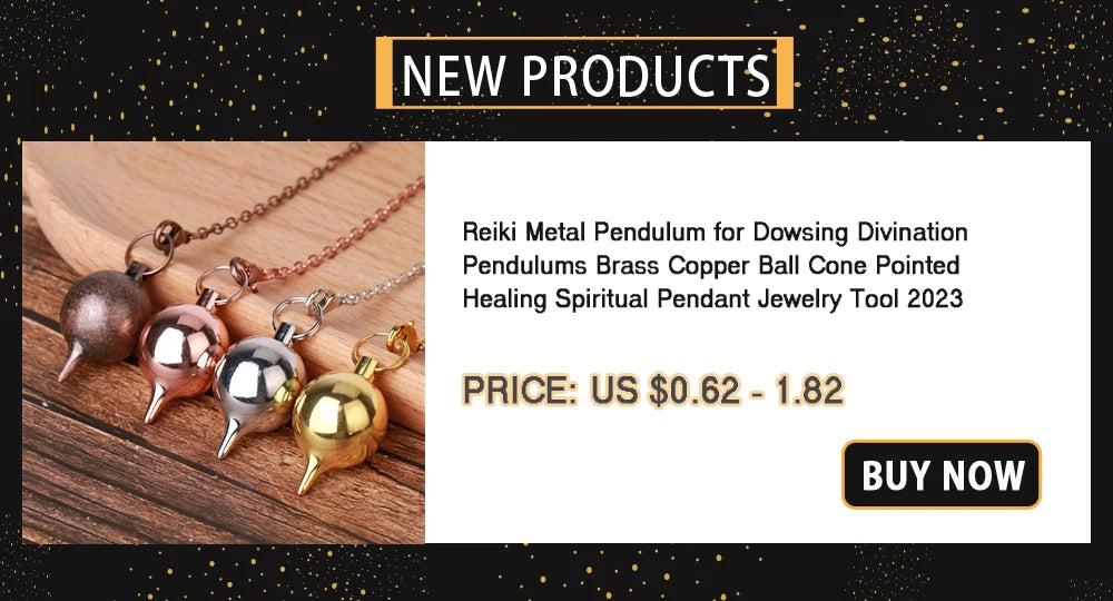Pendulum Metal for Dowsing Pendule Pendulo Divination Radiestesia Healing Women Men Amulet Screw Shape Pendule Charm Jewelry