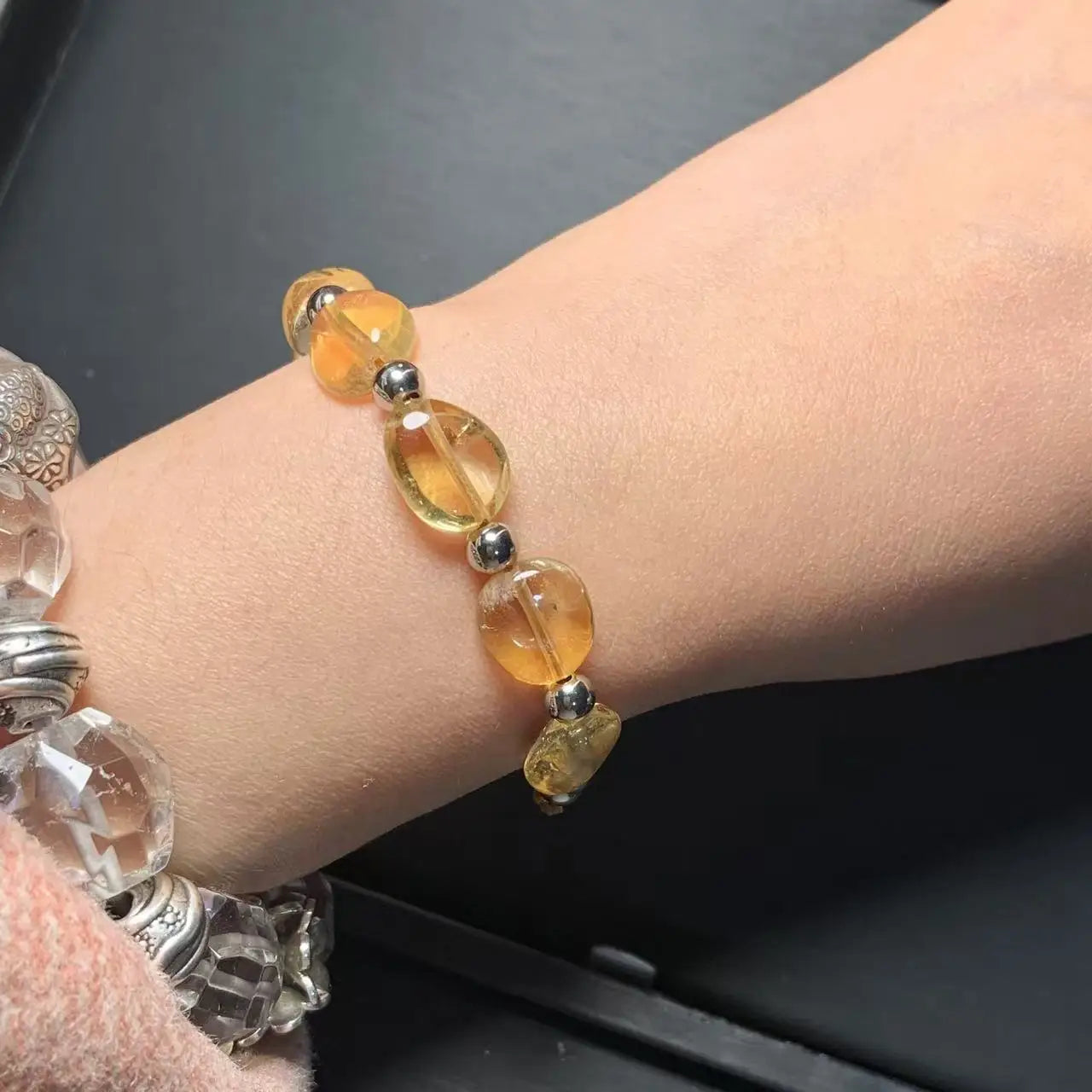 Natural Citrine Bracelet For Her
