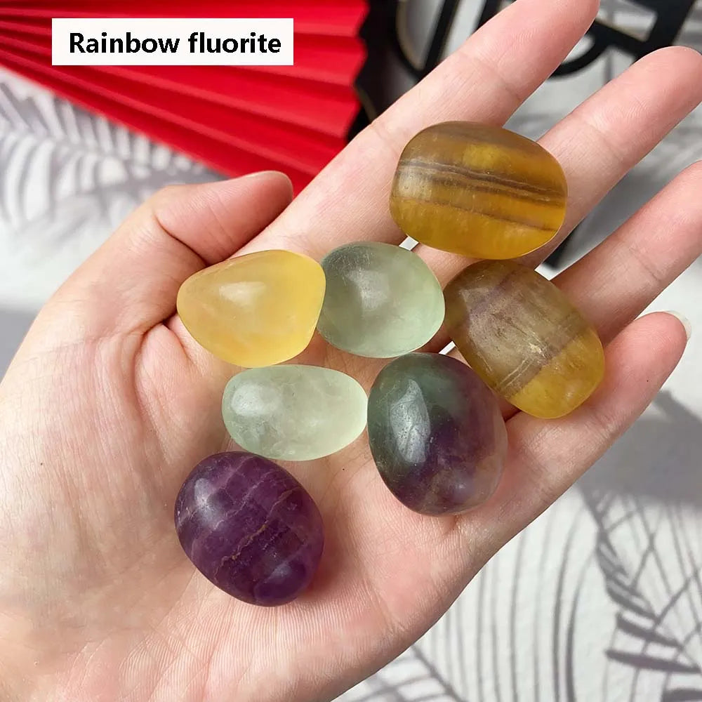 Natural Crystals Tumbled Stone Cube Polished Quartz Rock Gemstone Amethyst For Aquarium Healing DIY Pendants Home Decor Fengshui