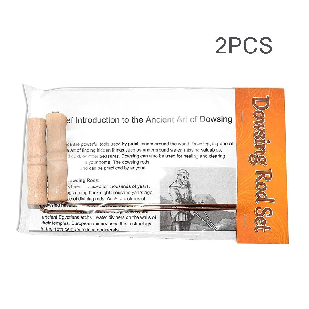 99.9% Pure Copper With Wooden Handles Round Copper Poles