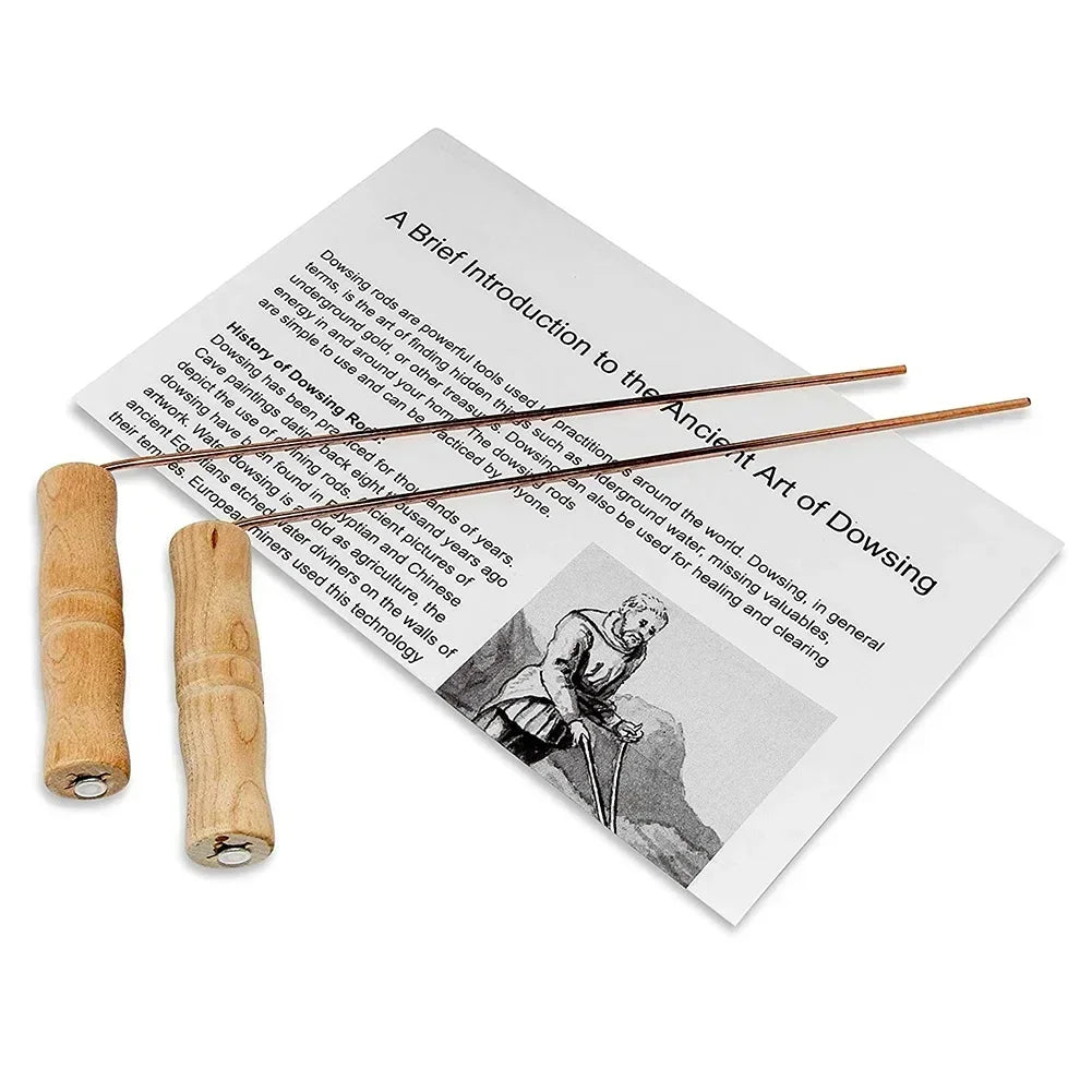 99.9% Pure Copper With Wooden Handles Round Copper Poles