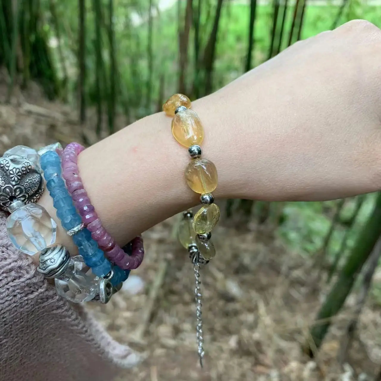 Natural Citrine Bracelet For Her
