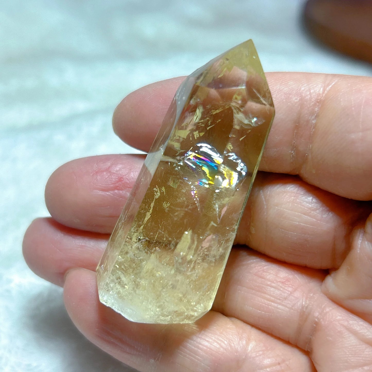 Natural Crystals Citrine Tower Point