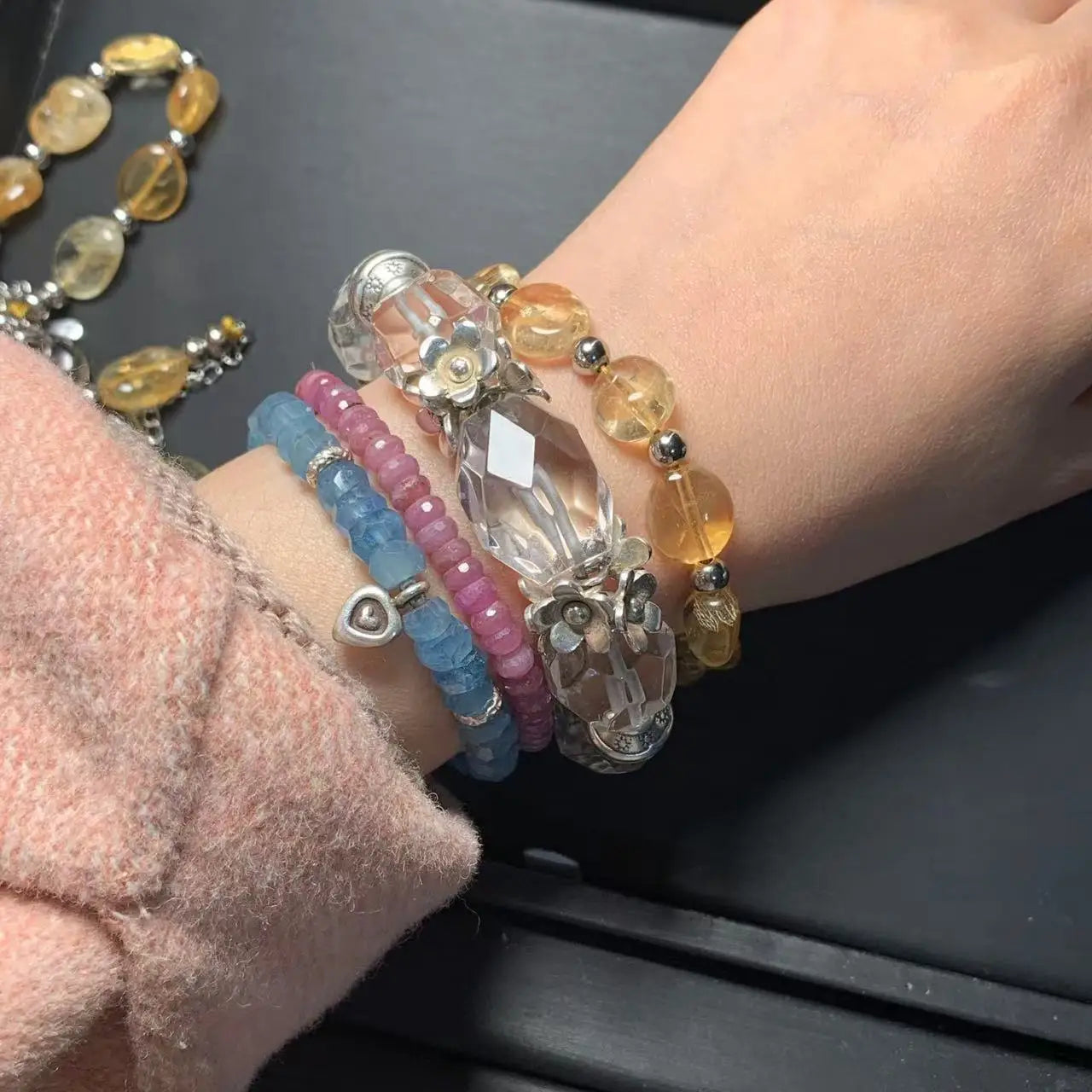 Natural Citrine Bracelet For Her