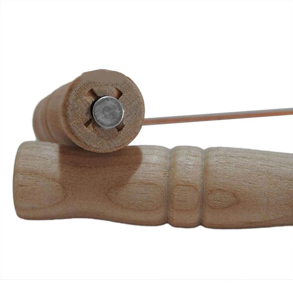 99.9% Pure Copper With Wooden Handles Round Copper Poles