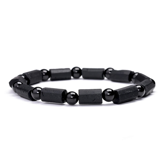 Raw Black Tourmaline Bracelet