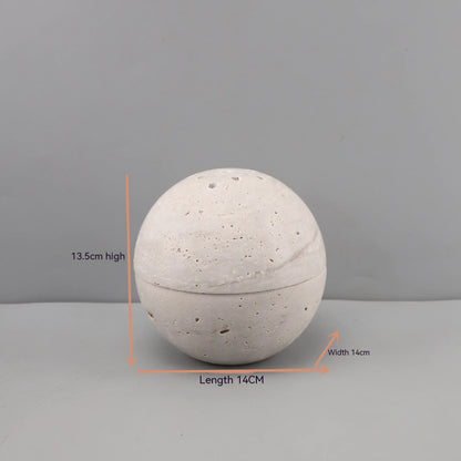 Cave Stone Incense Burner Home Decoration