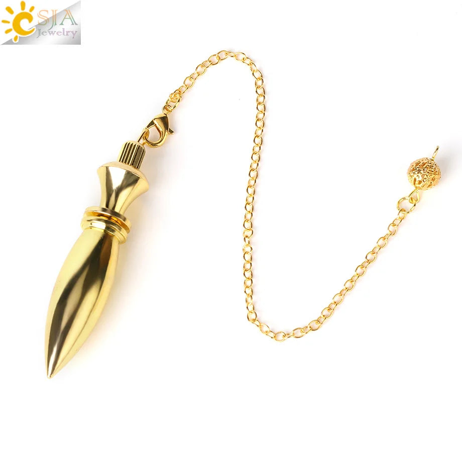 Gold Karnak Pendulum