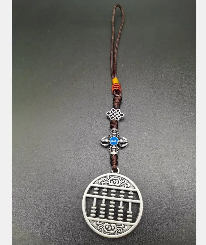 China White copper recruit wealth small pendant
