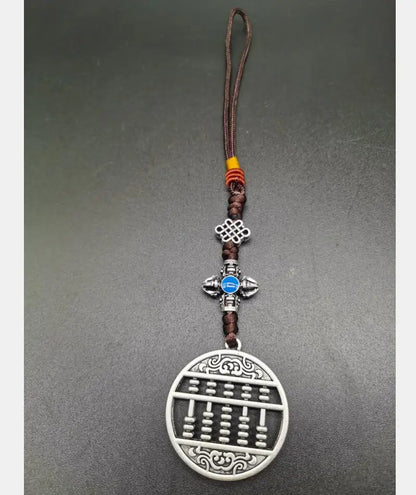 China White copper recruit wealth small pendant