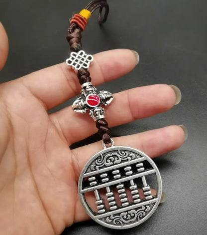 China White copper recruit wealth small pendant