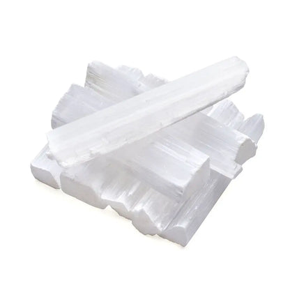 Irregular Shape Mineral Specimen Reiki Energy Healing Stone Crystal Quartz Natural Gypsum Sticks White Selenite Wand