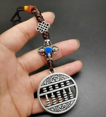 China White copper recruit wealth small pendant