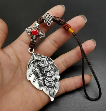 China White copper recruit wealth small pendant