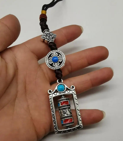 China White copper recruit wealth small pendant