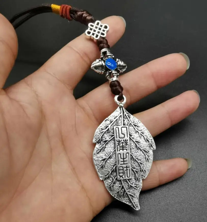 China White copper recruit wealth small pendant
