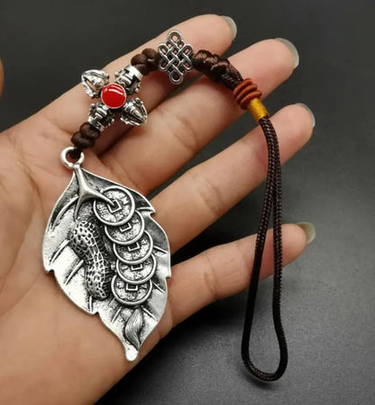 China White copper recruit wealth small pendant