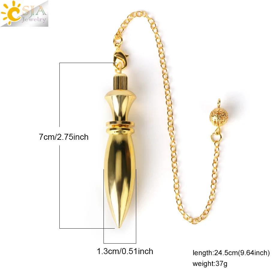 Gold Karnak Pendulum