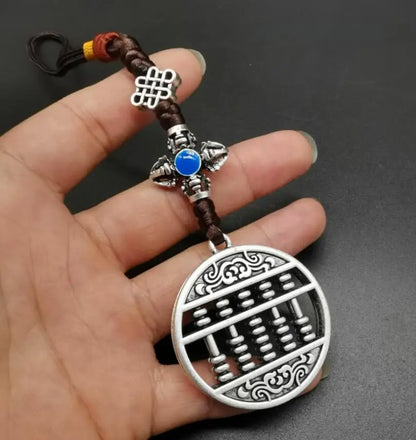 China White copper recruit wealth small pendant