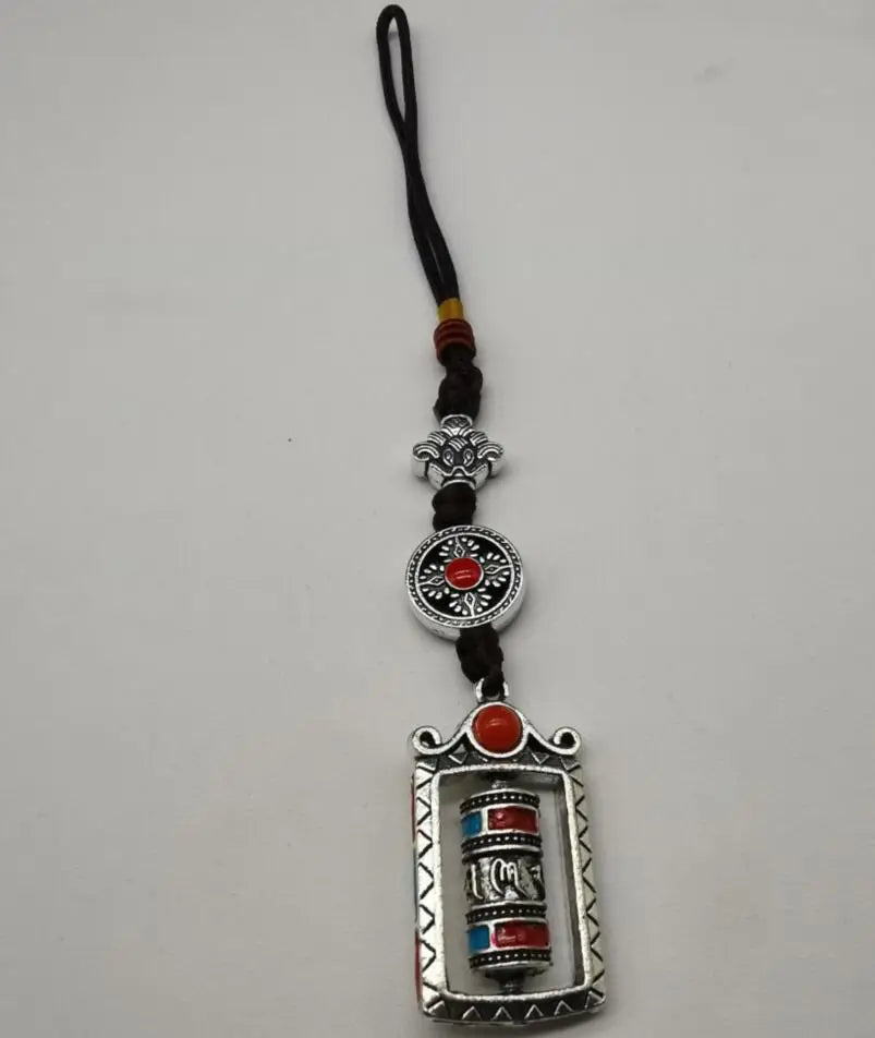 China White copper recruit wealth small pendant