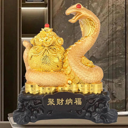 Feng Shui Snake Statue 2025 Feng Shui Chinese Snake Statue Snake Statue 2025 Chinese Snake New Year Ornaments Mascot For Home