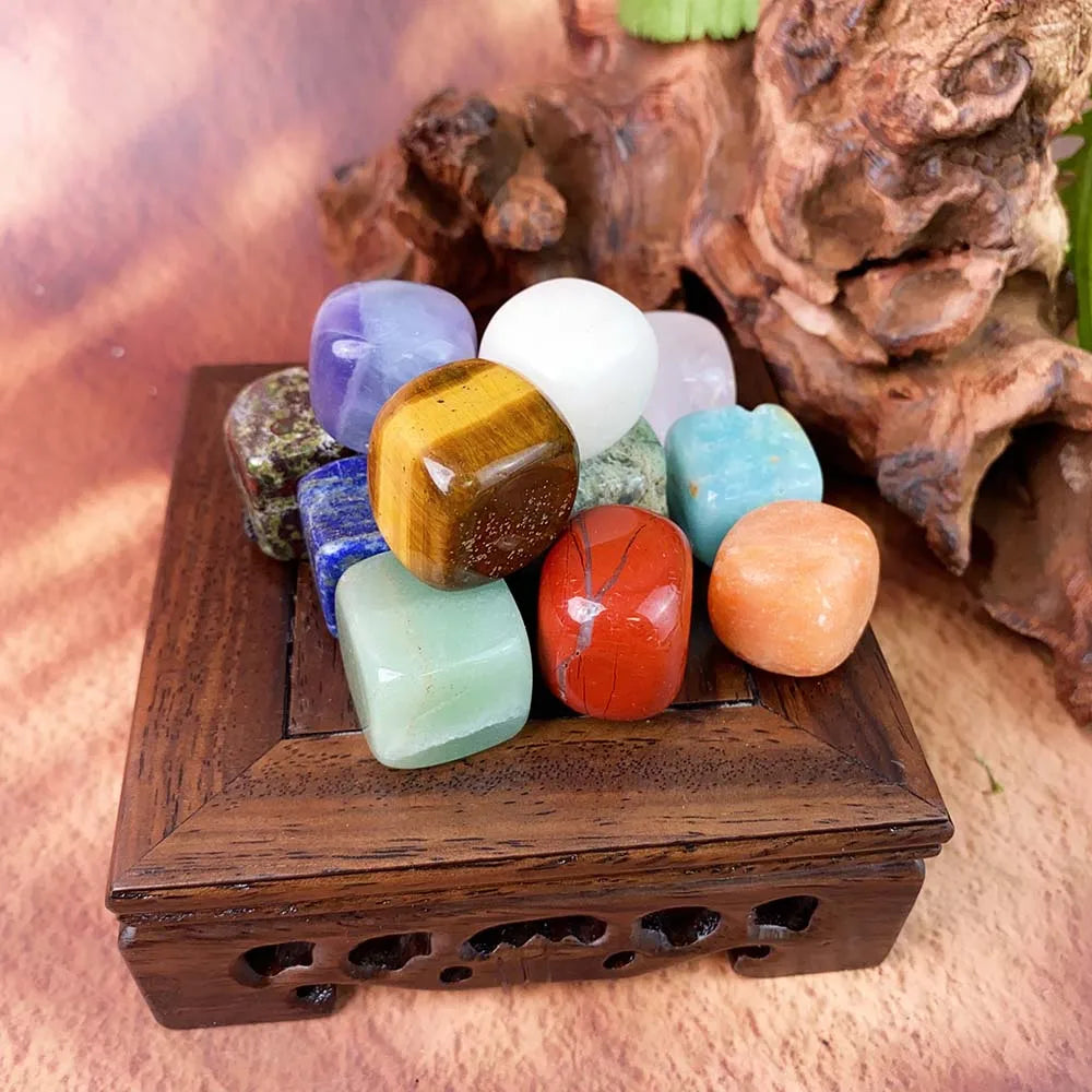 Natural Crystals Tumbled Stone Cube Polished Quartz Rock Gemstone Amethyst For Aquarium Healing DIY Pendants Home Decor Fengshui