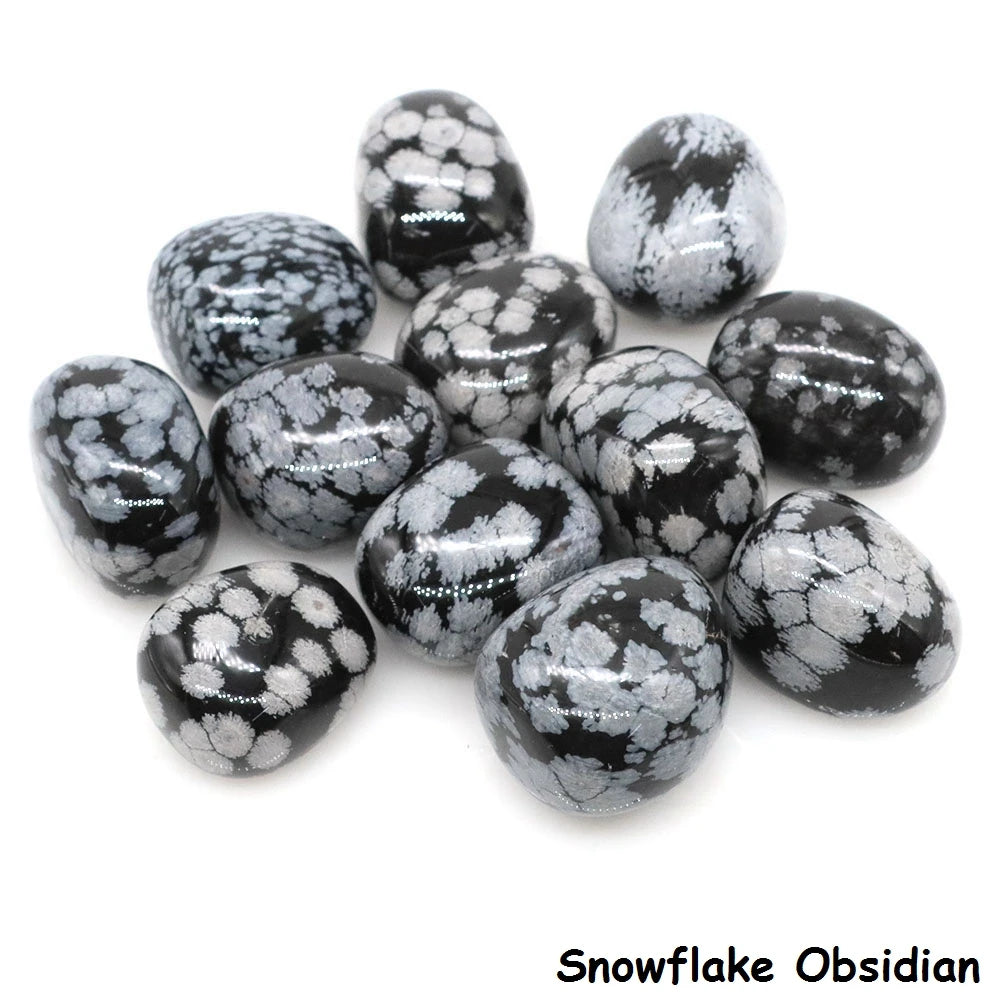 Natural Black Tourmaline Irregular Tumbled Stone