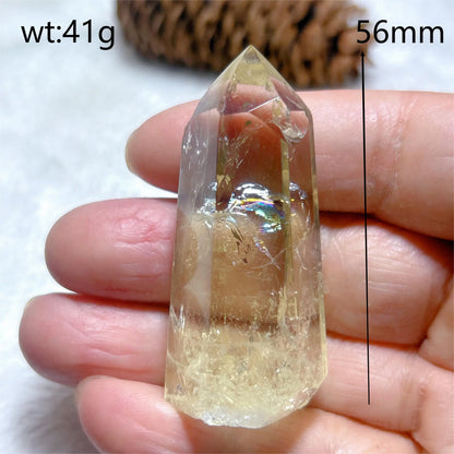 Natural Crystals Citrine Tower Point