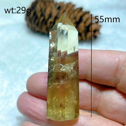 Natural Crystals Citrine Tower Point