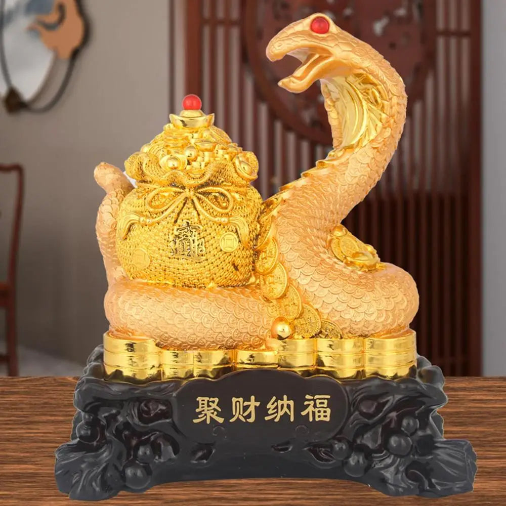 Feng Shui Snake Statue 2025 Feng Shui Chinese Snake Statue Snake Statue 2025 Chinese Snake New Year Ornaments Mascot For Home
