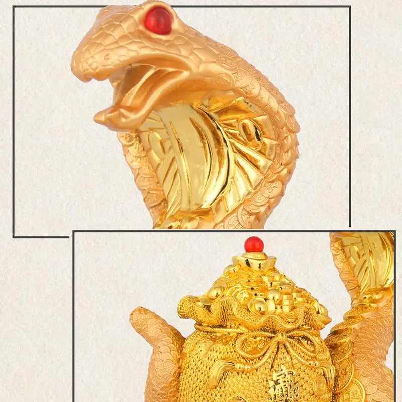 Feng Shui Snake Statue 2025 Feng Shui Chinese Snake Statue Snake Statue 2025 Chinese Snake New Year Ornaments Mascot For Home