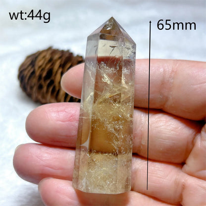 Natural Crystals Citrine Tower Point