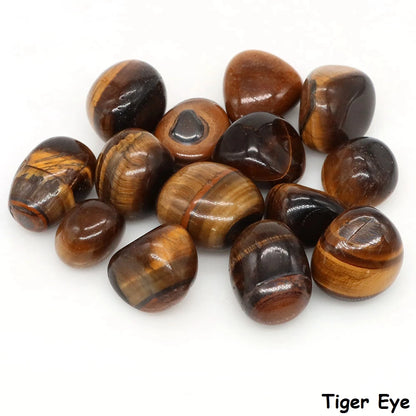 Natural Black Tourmaline Irregular Tumbled Stone