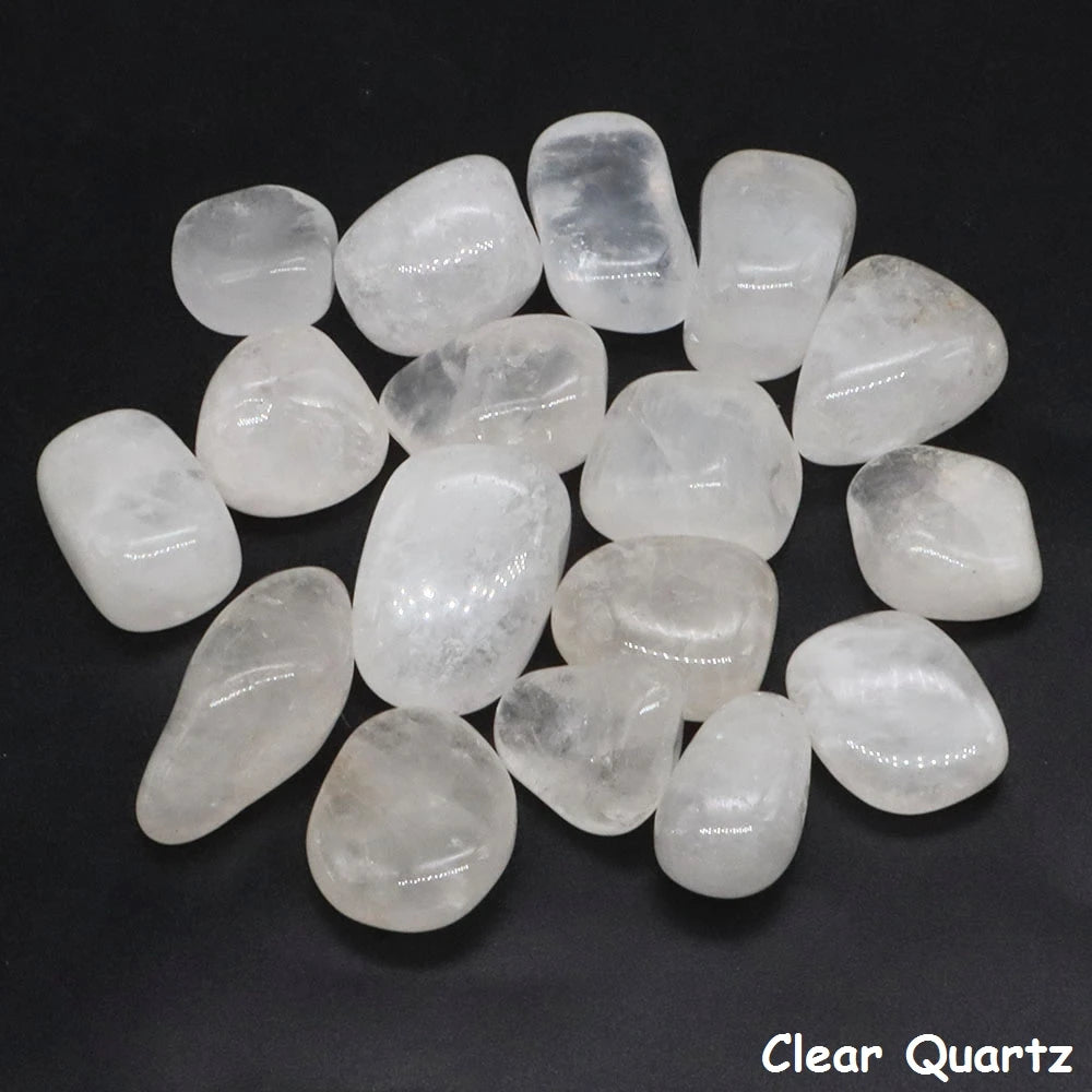 Natural Black Tourmaline Irregular Tumbled Stone