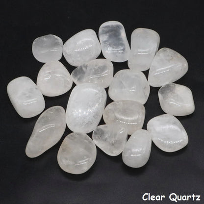 Natural Black Tourmaline Irregular Tumbled Stone