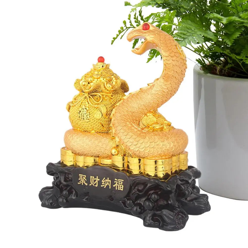 Feng Shui Snake Statue 2025 Feng Shui Chinese Snake Statue Snake Statue 2025 Chinese Snake New Year Ornaments Mascot For Home