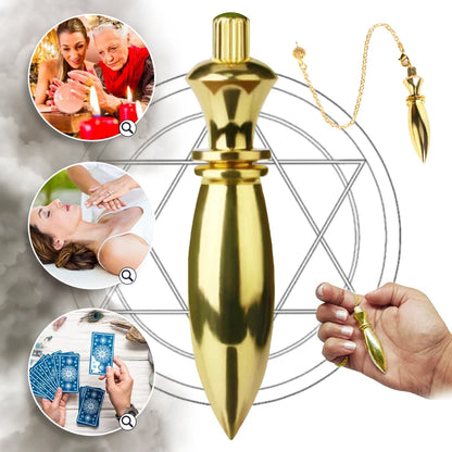 Gold Karnak Pendulum