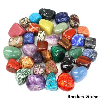 Natural Black Tourmaline Irregular Tumbled Stone
