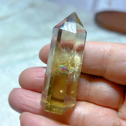 Natural Crystals Citrine Tower Point