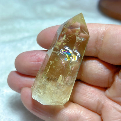 Natural Crystals Citrine Tower Point