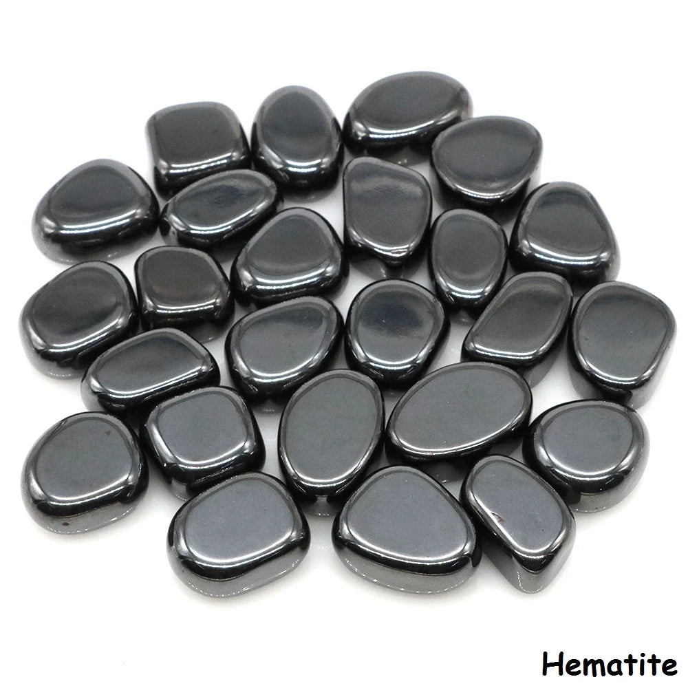 Natural Black Tourmaline Irregular Tumbled Stone