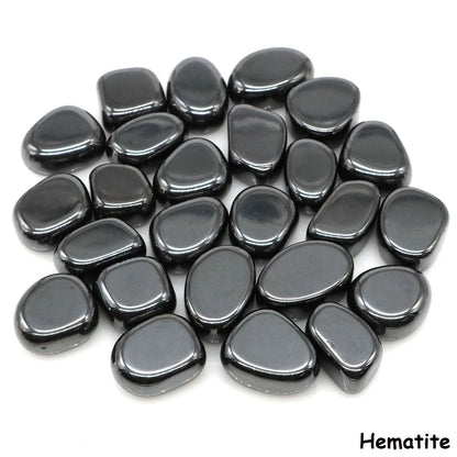 Natural Black Tourmaline Irregular Tumbled Stone