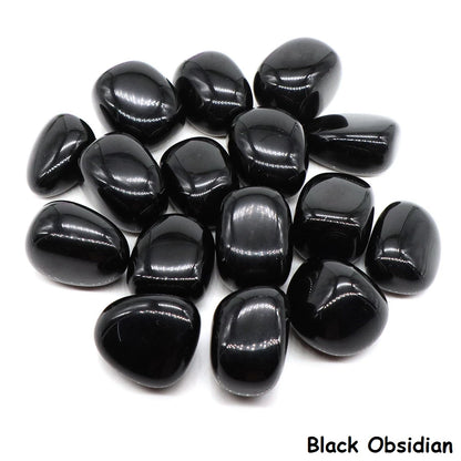 Natural Black Tourmaline Irregular Tumbled Stone