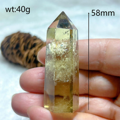Natural Crystals Citrine Tower Point