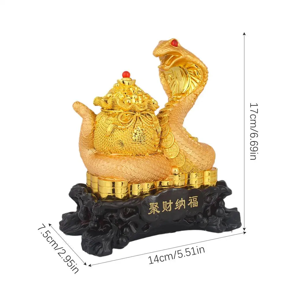 Feng Shui Snake Statue 2025 Feng Shui Chinese Snake Statue Snake Statue 2025 Chinese Snake New Year Ornaments Mascot For Home