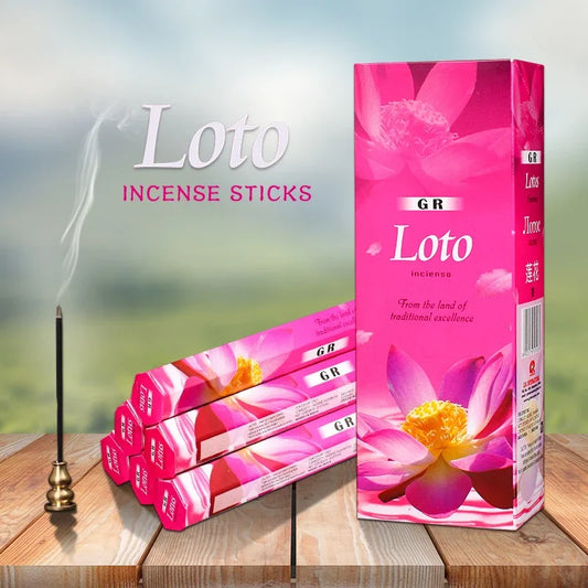 India Loto Incense Sticks Aromatherapy