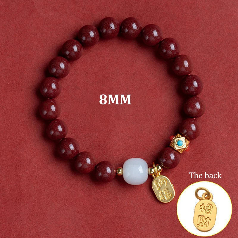 Feng Shui Wealth Bracelets - Natural Cinnabar Bracelet