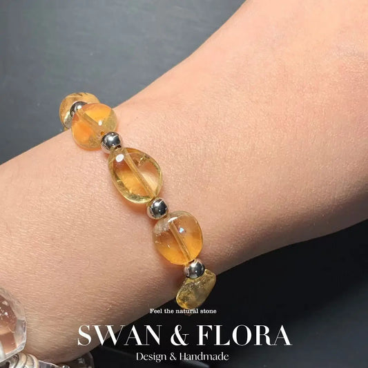 Natural Citrine Bracelet For Her