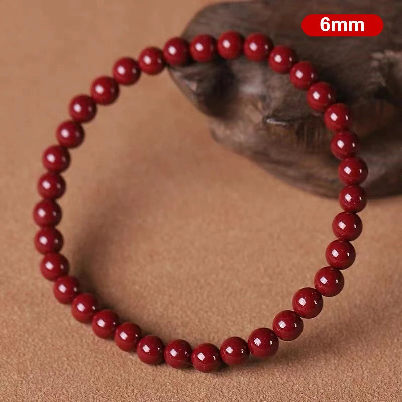 Feng Shui Wealth Bracelets - Natural Cinnabar Bracelet